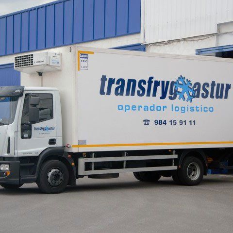 Transporte frigorífico. Almacén en Asturias de refrigerado y congelado